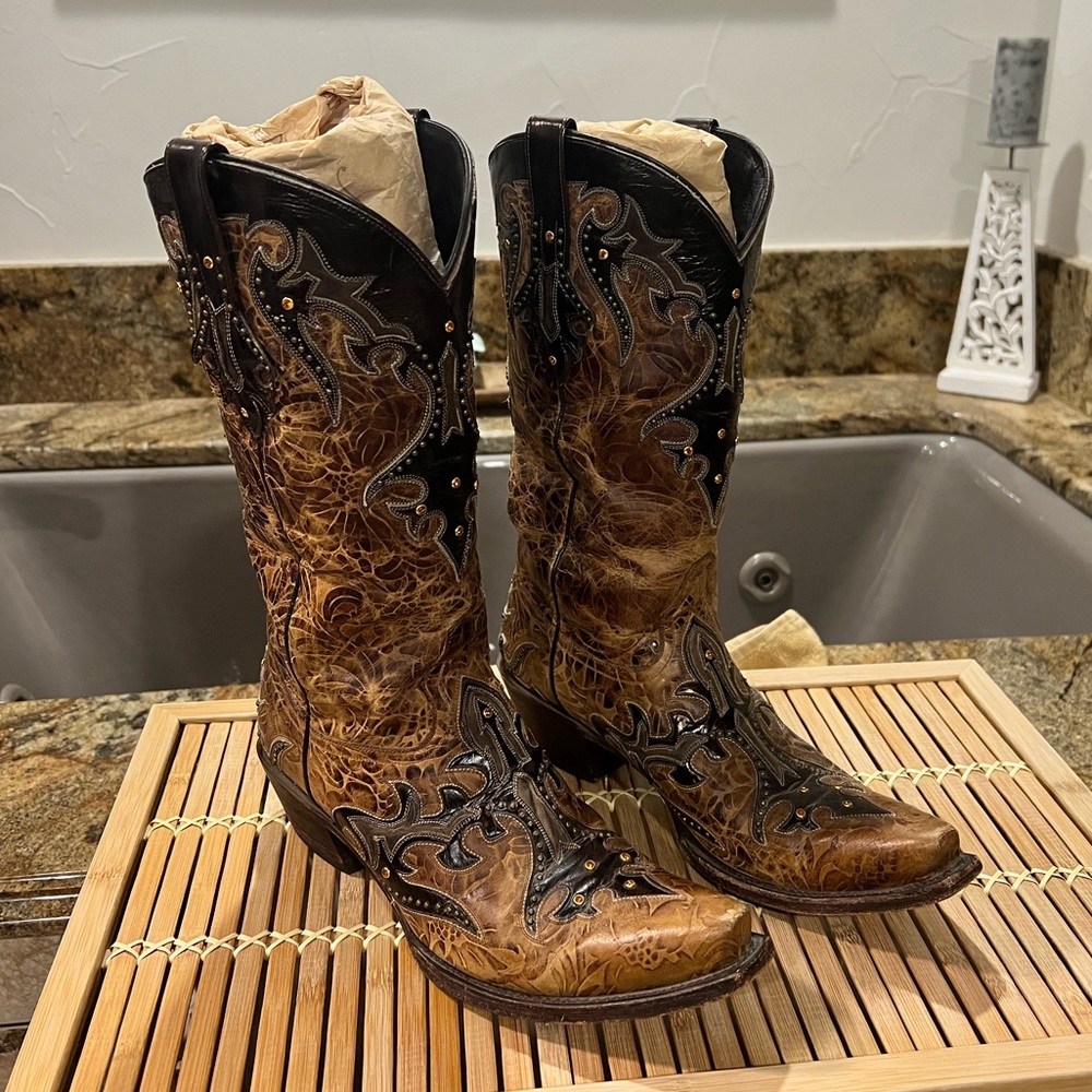 Lucchese Women’s Cowboy Boots Size 10B